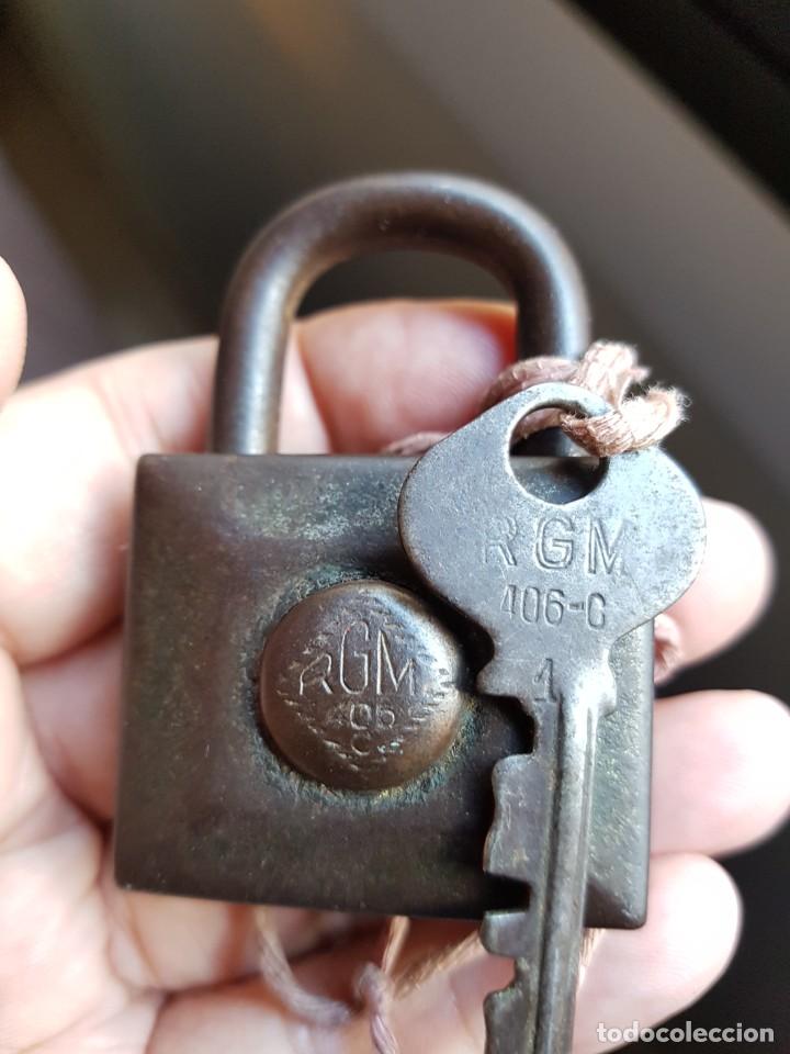 Antig&uuml;edades: CANDADO RGM 406 C - Foto 8