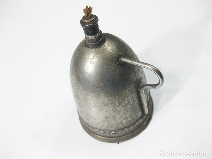 Antig&uuml;edades: ANTIGUA LAMAPRILLA DE ALCOHOL - Foto 4