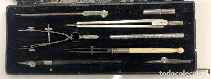 Antig&uuml;edades: CONJUNTO DE COMPASES. SCHOLA. RICHTER & CO. - Foto 2
