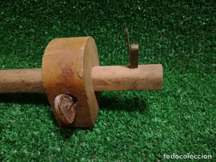 Antig&uuml;edades: GRAMIL DE CARPINTERO 25cm - HERRAMIENTA - Foto 2