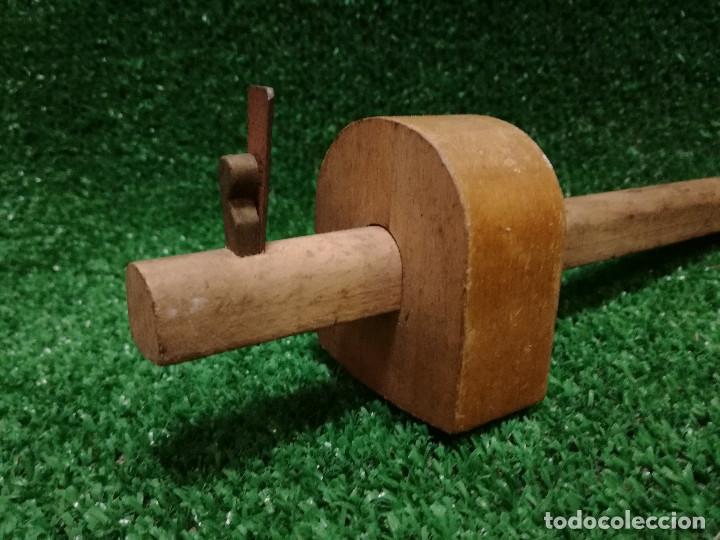 Antig&uuml;edades: GRAMIL DE CARPINTERO 25cm - HERRAMIENTA - Foto 6