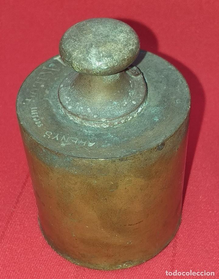 Antig&uuml;edades: PESA DE BRONCE 1 KILO - ARENYS LLETJOS - Foto 5