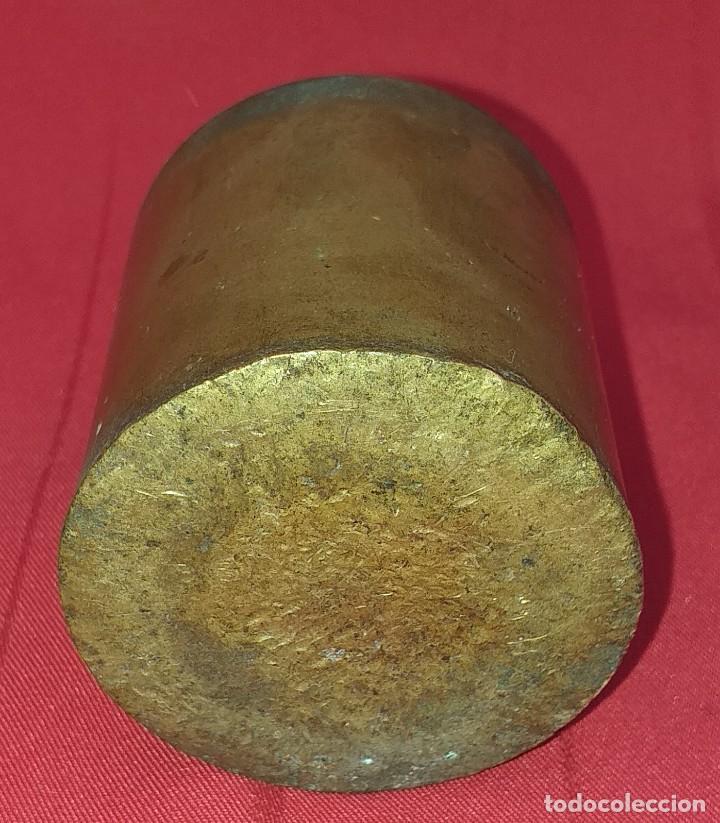 Antig&uuml;edades: PESA DE BRONCE 1 KILO - ARENYS LLETJOS - Foto 9