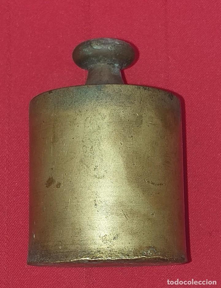 Antig&uuml;edades: PESA DE BRONCE 1 KILO - ARENYS LLETJOS - Foto 10
