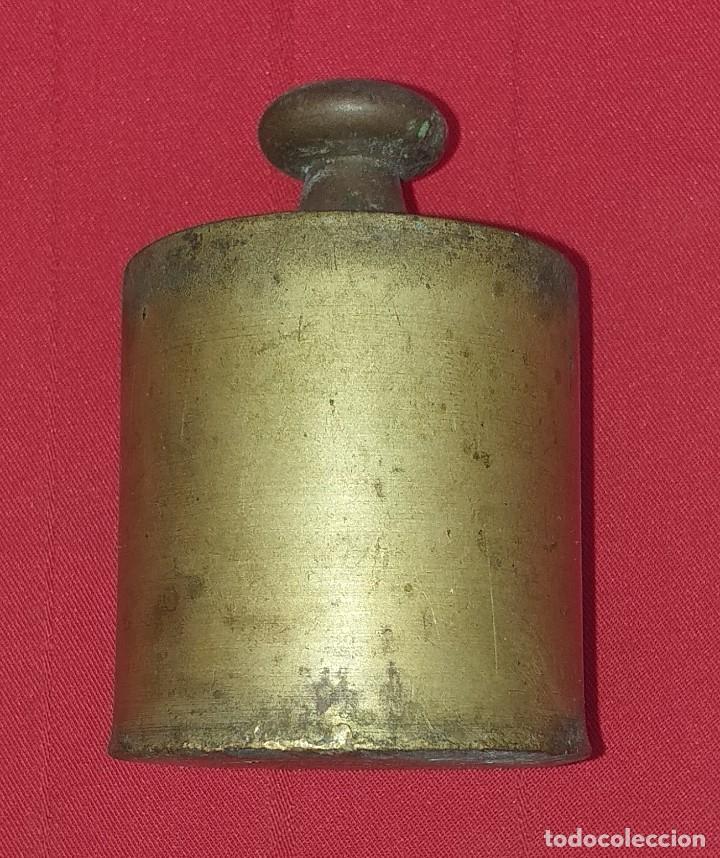 Antig&uuml;edades: PESA DE BRONCE 1 KILO - ARENYS LLETJOS - Foto 11