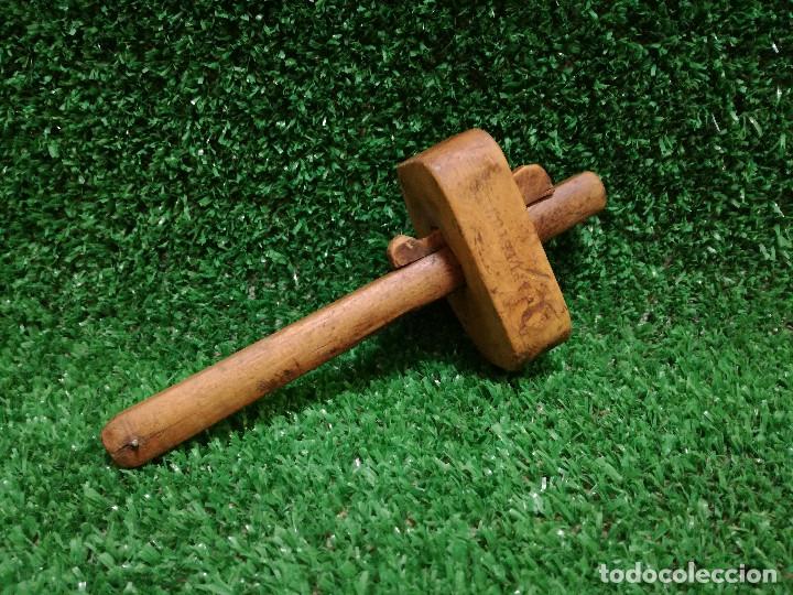 Antig&uuml;edades: GRAMIL DE CARPINTERO 14cm - W. APLLSTON - HERRAMIENTA - Foto 2
