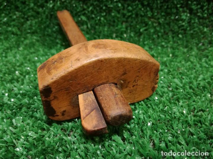 Antig&uuml;edades: GRAMIL DE CARPINTERO 14cm - W. APLLSTON - HERRAMIENTA - Foto 4