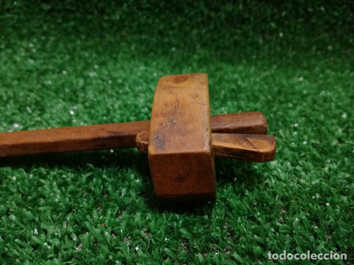 Antig&uuml;edades: GRAMIL DE CARPINTERO 14cm - W. APLLSTON - HERRAMIENTA - Foto 9