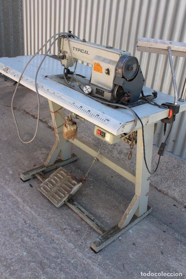 Antig&uuml;edades: M&aacute;QUINA DE COSER INDUSTRIAL TYPICAL - Foto 5