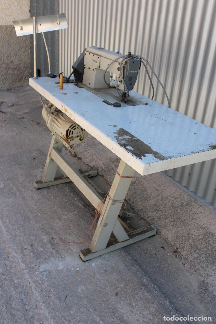 Antig&uuml;edades: M&aacute;QUINA DE COSER INDUSTRIAL TYPICAL - Foto 9