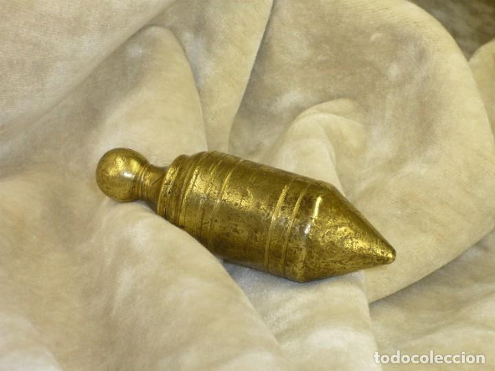 Antig&uuml;edades: Plomada bronce hueca. Hollow bronze plumb bob - Foto 1