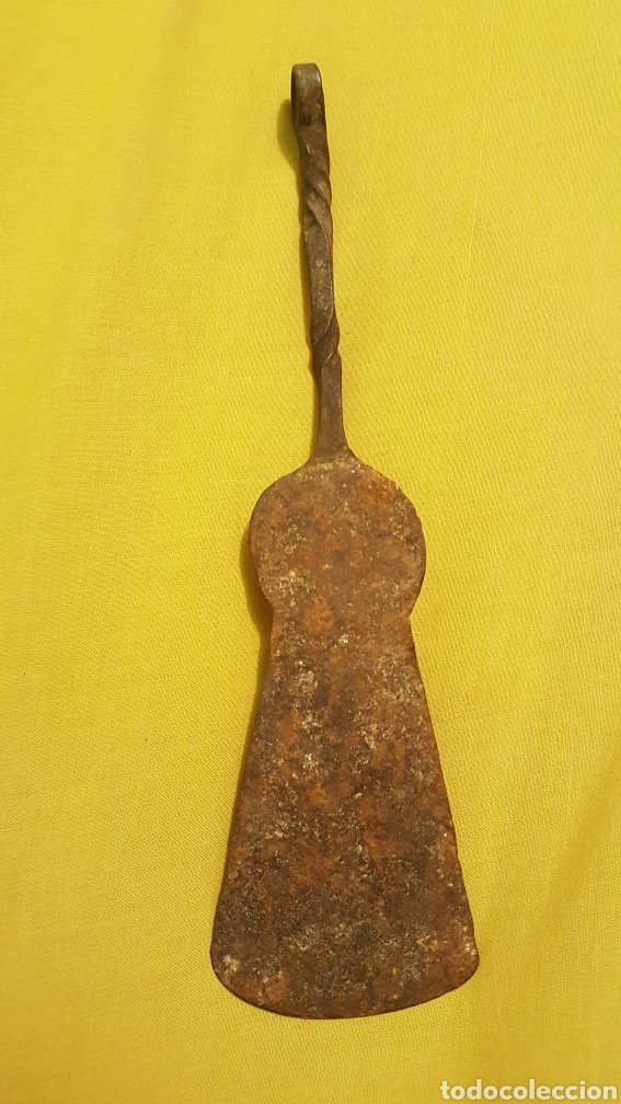 Antig&uuml;edades: Antigua espatula de forja - Foto 2