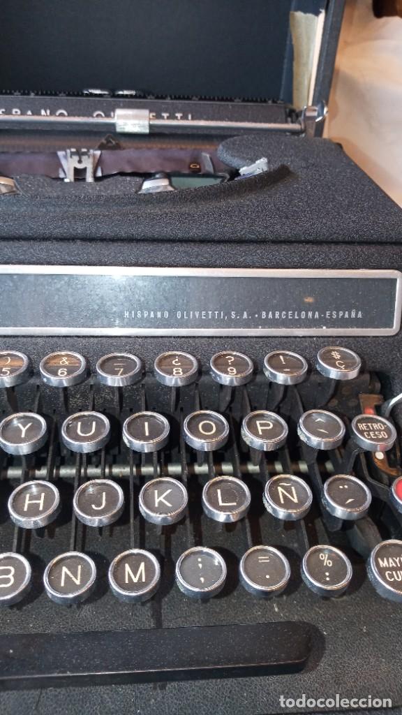 Antig&uuml;edades: Maquina de escribir Hispano olivetti Studio46 - Foto 2