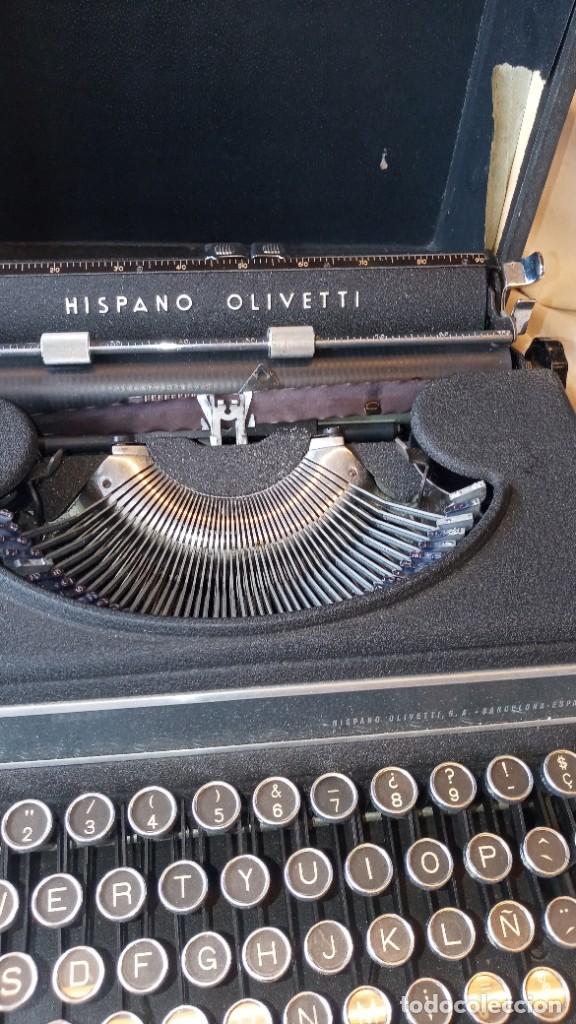 Antig&uuml;edades: Maquina de escribir Hispano olivetti Studio46 - Foto 4