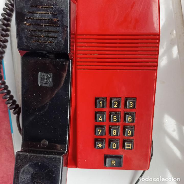 Tel&eacute;fonos: TEL&Eacute;FONO ROJO TECLAS TEIDE TELEF&Oacute;NICA FUNCIONANDO CORRECTAMENTE - Foto 2