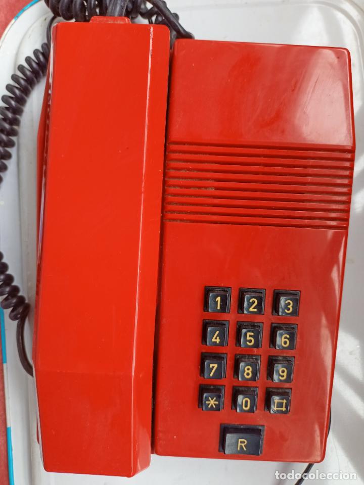 Tel&eacute;fonos: TEL&Eacute;FONO ROJO TECLAS TEIDE TELEF&Oacute;NICA FUNCIONANDO CORRECTAMENTE - Foto 4