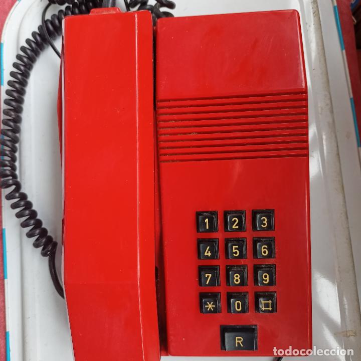 Tel&eacute;fonos: TEL&Eacute;FONO ROJO TECLAS TEIDE TELEF&Oacute;NICA FUNCIONANDO CORRECTAMENTE - Foto 1