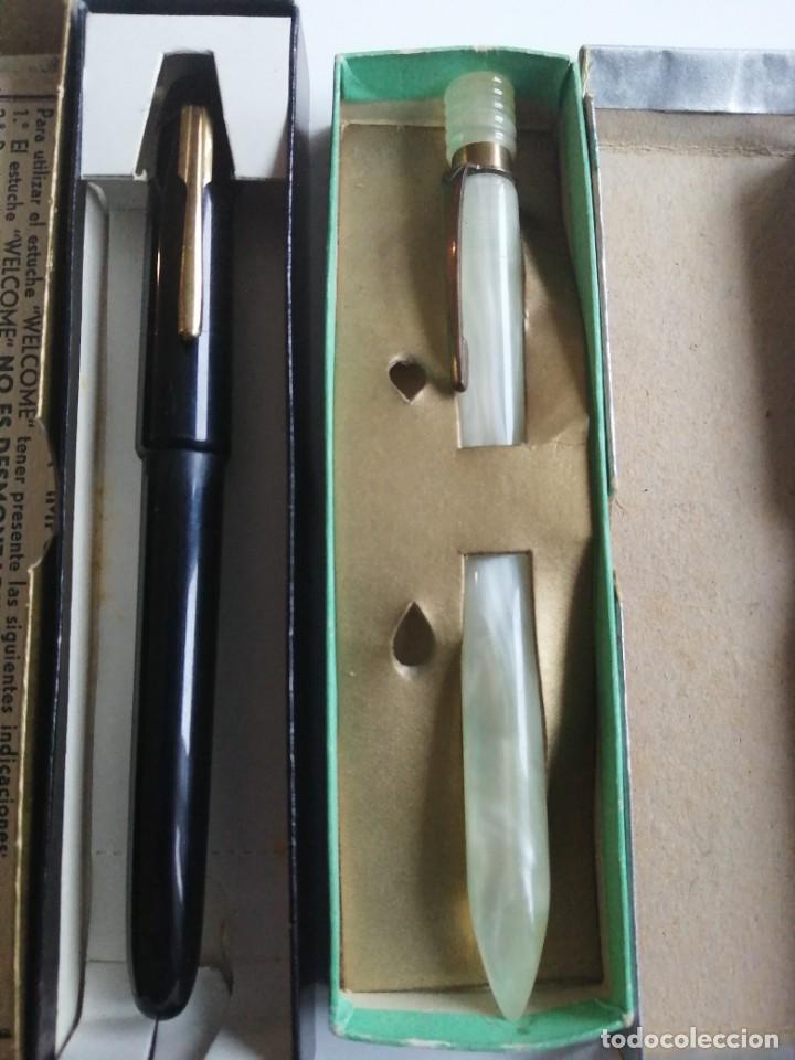Antig&uuml;edades: Un term&oacute;metro y una funda de term&oacute;metro de m&eacute;dico - Foto 2