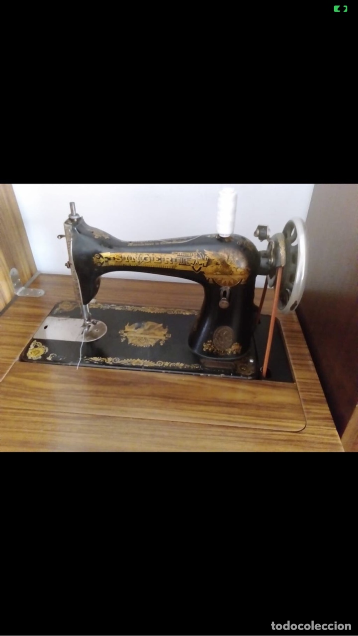 Antig&uuml;edades: M&aacute;quina coser - Foto 1