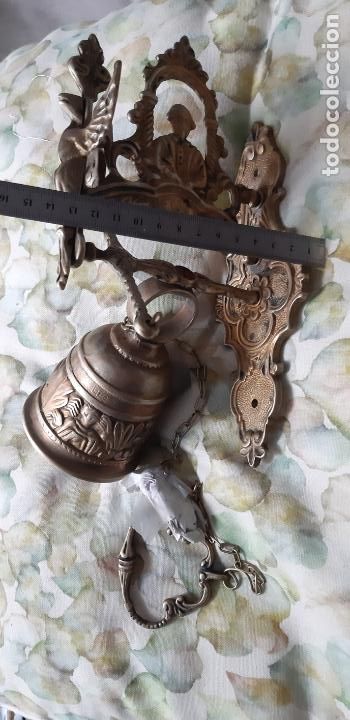 Antig&uuml;edades: CAMPANA CON CADENA - Foto 3