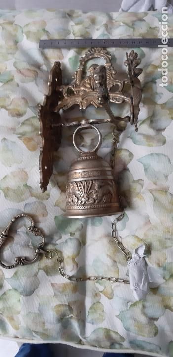 Antig&uuml;edades: CAMPANA CON CADENA - Foto 7