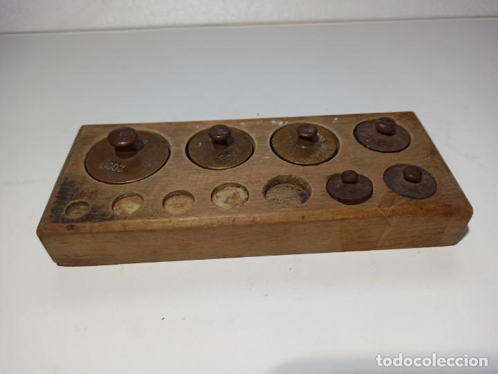 Antig&uuml;edades: pesas para balanza - Foto 1