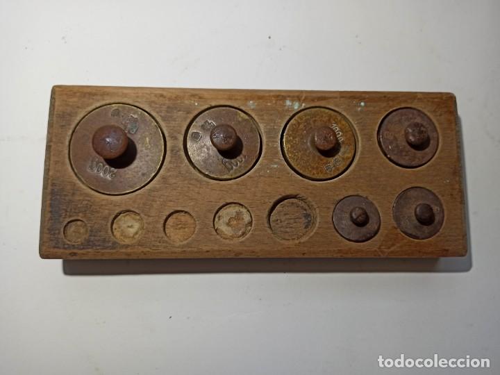 Antig&uuml;edades: pesas para balanza - Foto 2