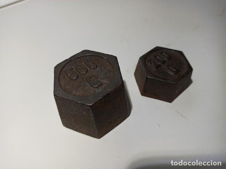 Antig&uuml;edades: pesas para balanza - Foto 2