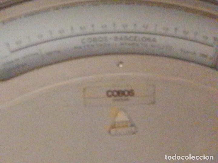 Antig&uuml;edades: Balanza antigua de pesas marca COBOS - Foto 2