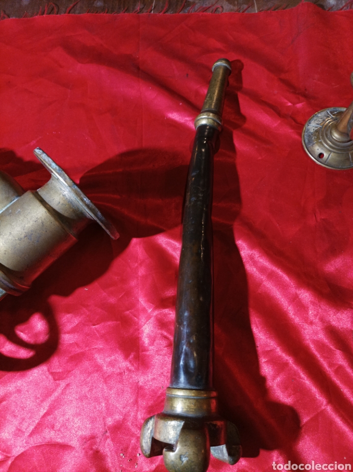 Antig&uuml;edades: Equipo contraincendios finales S-XIX Teatro - Foto 6