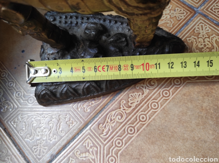 Antig&uuml;edades: Antigua Plancha Zoomorfa de Bronce y Hierro - Foto 21