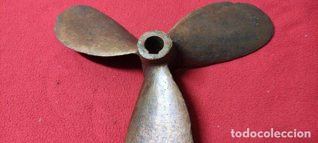 Antig&uuml;edades: ANTIGUA HELICE DE BRONCE - Foto 5