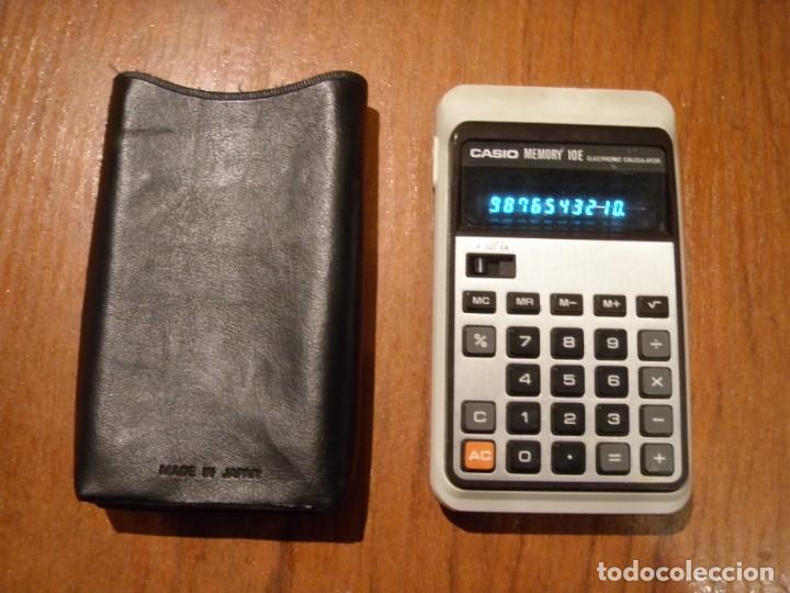 Antig&uuml;edades: CALCULADORA LEDS VERDES CASIO MEMORY 10E - Foto 1