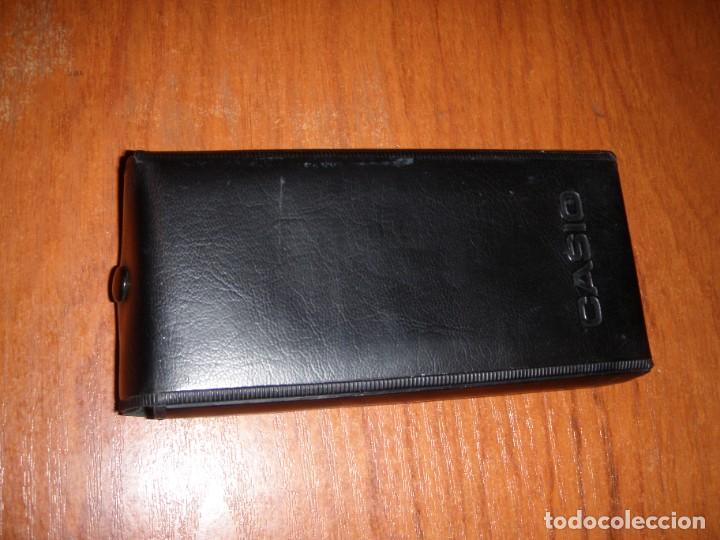 Antig&uuml;edades: CALCULADORA CASIO MINI BLANCA CON FUNDA FUNCIONANDO - Foto 6