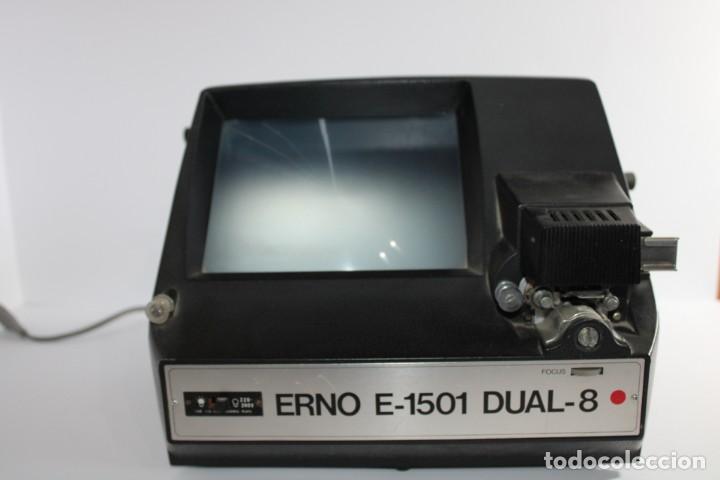 VISIONADORA ERNO E-1501 DUAL 8 (Antigüedades - Técnicas - Aparatos de Cine Antiguo - Cámaras de Super 8 mm Antiguas)