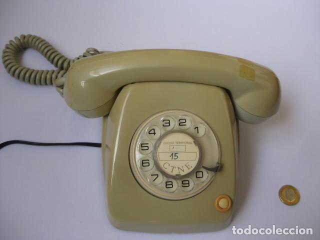 Teléfonos: TELEFONO SOBREMESA AÑOS 80 PLASTICO TRANSPARENTE. - Foto 3 -  58140076