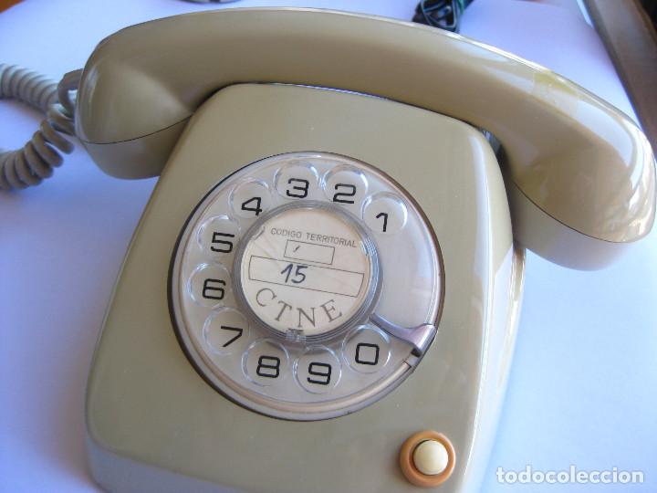Teléfonos: TELEFONO SOBREMESA AÑOS 80 PLASTICO TRANSPARENTE. - Foto 1 -  58140076