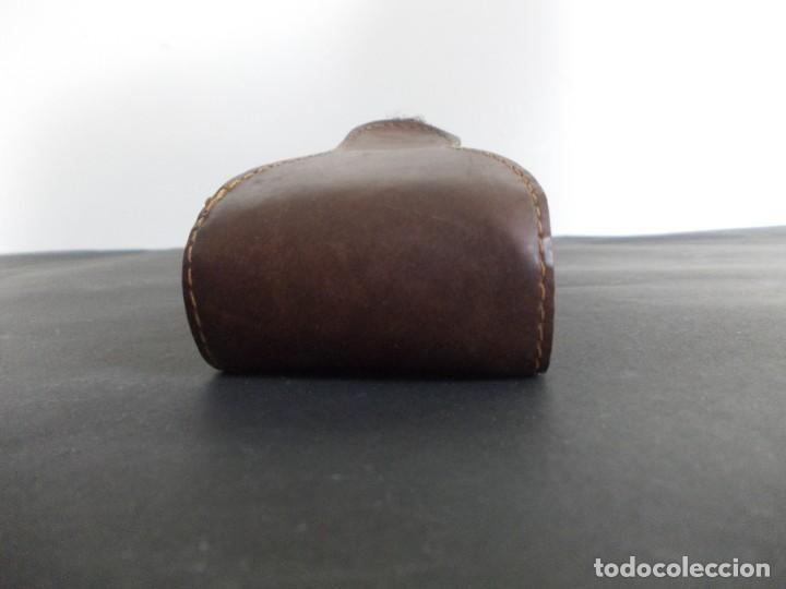 Antig&uuml;edades: Funda de cuero para gafas Marr&oacute;n - Foto 11