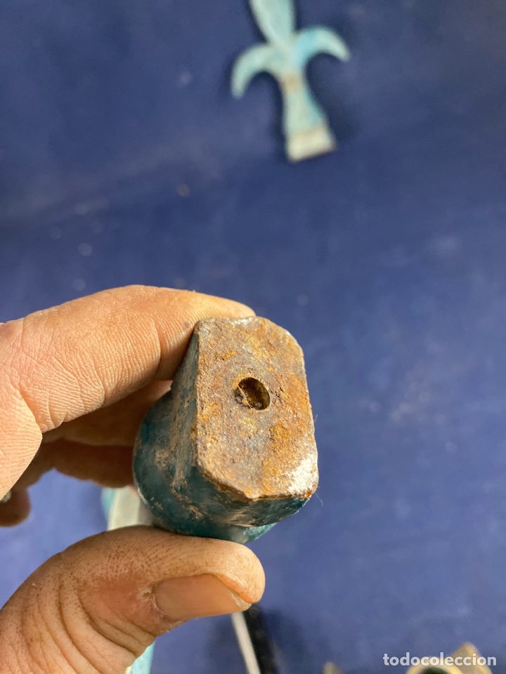 Antig&uuml;edades: Piezas de remate de hierro antiguas - Foto 5