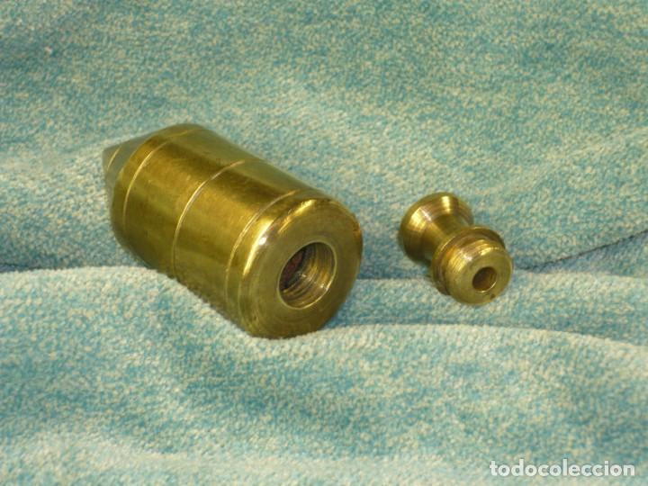 Antig&uuml;edades: Plomada construcci&oacute;n bronce. S.XX Plumb bob bronze construction. - Foto 5