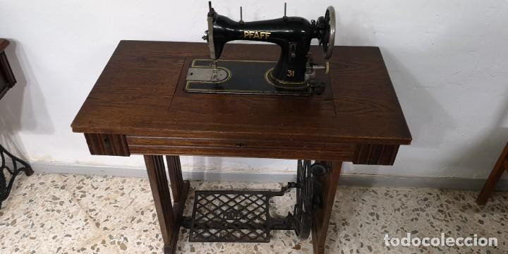 Antig&uuml;edades: EXCLUSIVA MAQUINA DE COSER PFAFF REF.MC65 - Foto 5