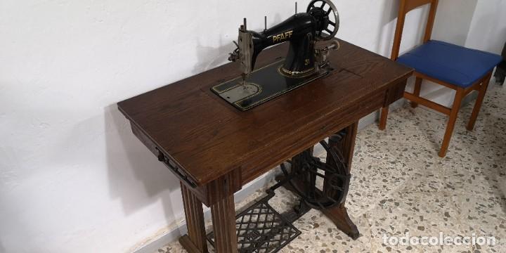 Antig&uuml;edades: EXCLUSIVA MAQUINA DE COSER PFAFF REF.MC65 - Foto 7