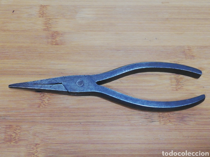 Antig&uuml;edades: ANTIGUO ALICATE DE PUNTA MIDE 21CM - Foto 1