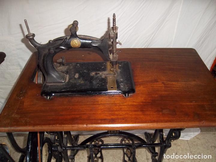 Antig&uuml;edades: FANTASTICA MAQUINA DE COSER HURTU - Foto 3