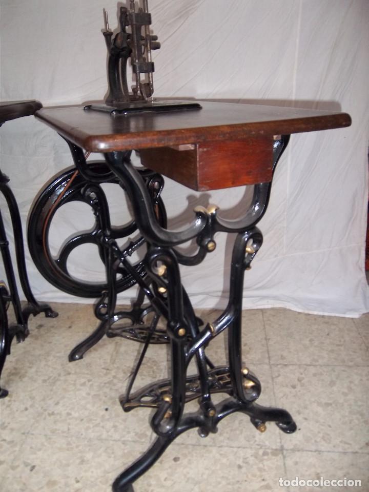 Antig&uuml;edades: FANTASTICA MAQUINA DE COSER HURTU - Foto 4