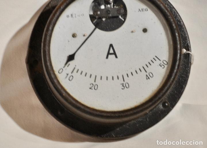 Antig&uuml;edades: Amper&iacute;metro AEG - Foto 3