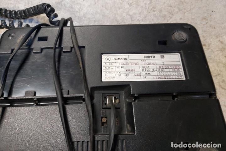 Tel&eacute;fonos: Tel&eacute;fono Forma negro - Foto 2