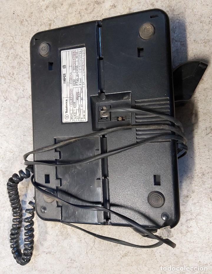 Tel&eacute;fonos: Tel&eacute;fono Forma negro - Foto 3