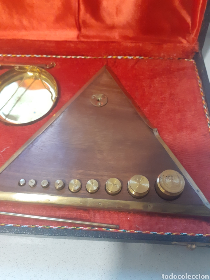 Antig&uuml;edades: Preciosa balanza para pesar oro - Foto 2