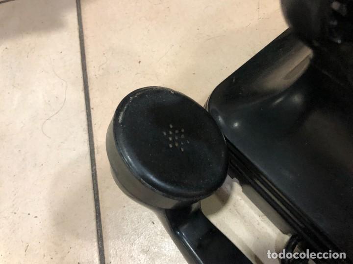 Tel&eacute;fonos: Tel&eacute;fono de mesa antiguo de baquelita - Foto 10
